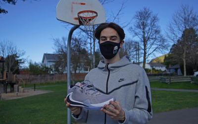 Beaters to Heaters: An Oak Bay Basketball Player with a Giving Sole